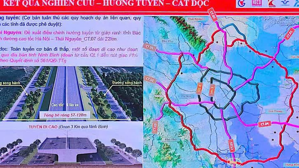 Thành lập Hội đồng thẩm định Nhà nước dự án Vành đai 5 - Vùng Thủ đô Hà Nội