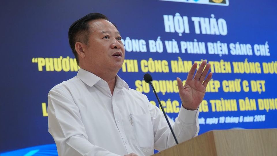 Công nghệ thi công hầm Top-Down: Giải pháp cho bài toán phát triển không gian ngầm TP.HCM