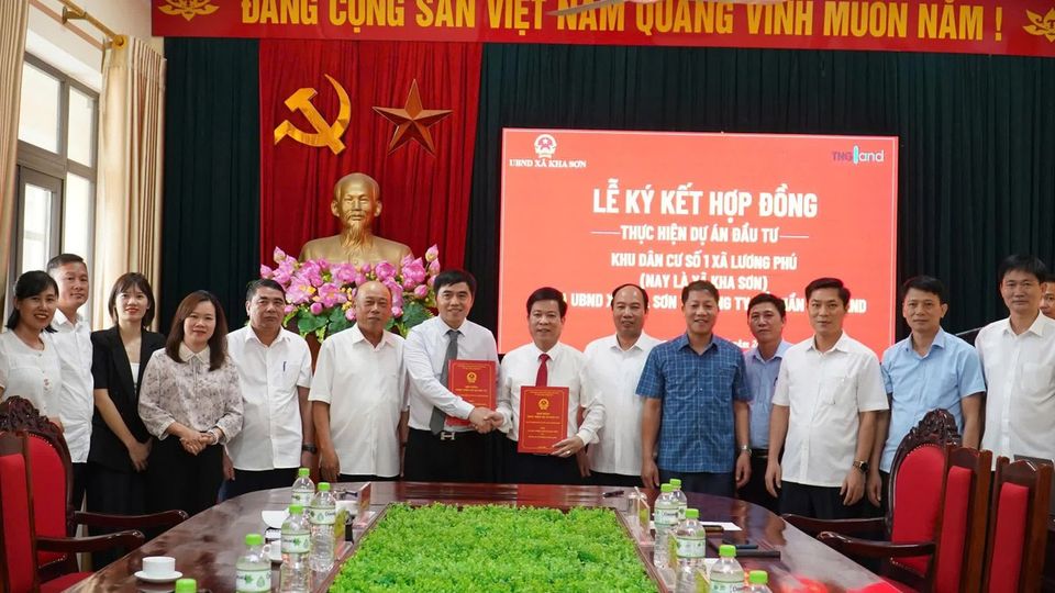 Thái Nguyên: TNG Land ký kết triển khai Khu dân cư số 1 xã Kha Sơn
