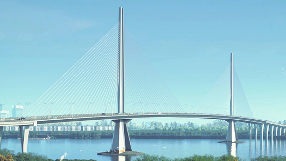 Chỉ ít ngày nữa, chính thức khởi công cây cầu gần 13.000 tỷ nối 2 thành phố giàu nhất cả nước, rút ngắn thời gian di chuyển còn 10 phút