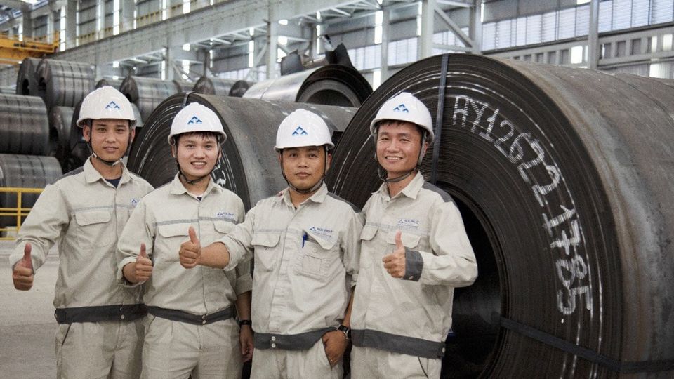 Hòa Phát sản xuất thép S700MC làm kết cấu chịu lực cho thiết bị công nghiệp hạng nặng