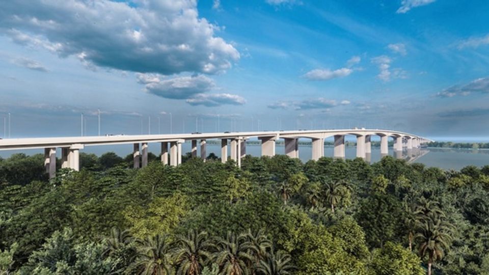Sắp hợp long cây cầu trên dự án cao tốc 16.300 tỷ, kết nối thẳng đến siêu sân bay
