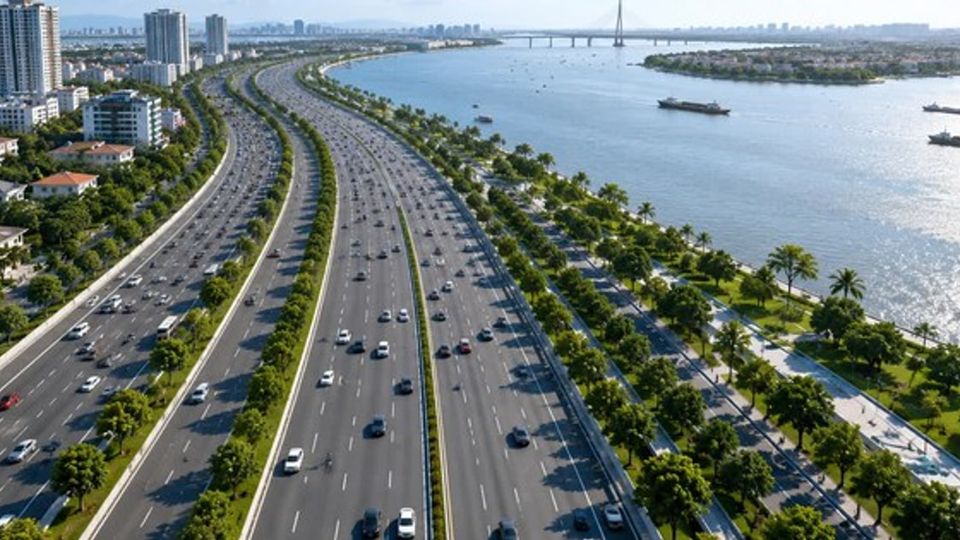 TP trẻ nhất Việt Nam sắp có tuyến đường ven dòng sông biểu tượng, quy mô 8-10 làn xe