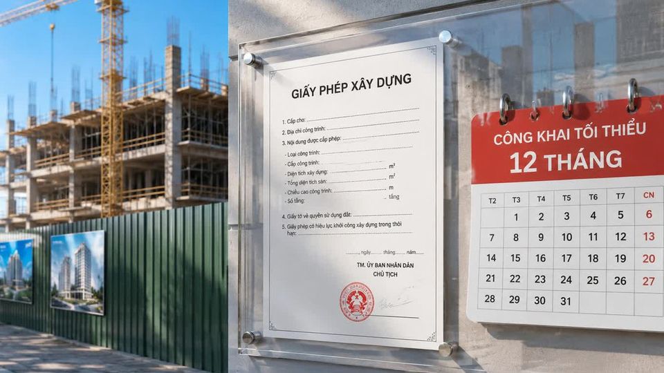 Chỉ 5 ngày nữa, việc công khai giấy phép xây dựng sẽ có thay đổi quan trọng