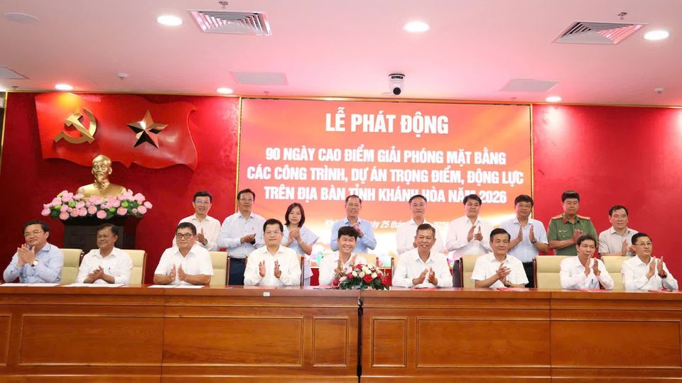 Khánh Hòa: 90 ngày cao điểm "làm sạch" mặt bằng các dự án trọng điểm