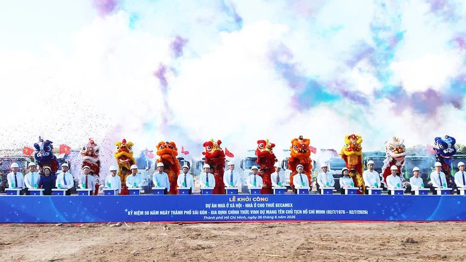 Tập đoàn Becamex khởi công 4 dự án nhà ở xã hội tại TP giàu nhất Việt Nam
