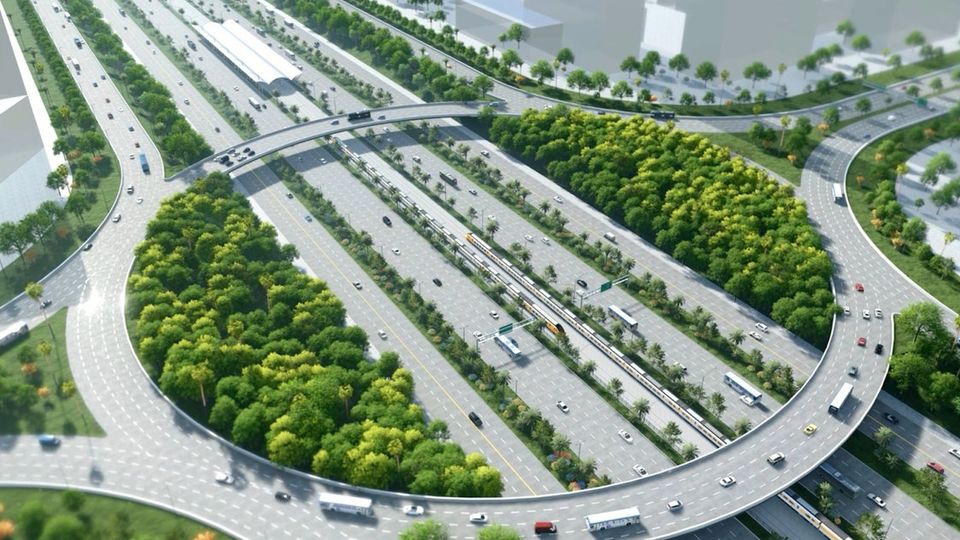 Tiến độ mới nhất về tuyến đường kết nối sân bay lớn nhất miền Bắc với Thủ đô