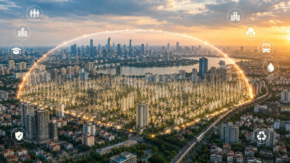 Quy hoạch Hà Nội 100 năm: Lần đầu Thủ đô tính ngưỡng 'chịu tải' cho đô thị có thể lên tới 25 triệu dân