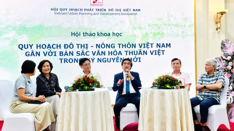 Đưa bản sắc văn hóa thuần Việt vào quy hoạch đô thị, nông thôn trong kỷ nguyên mới