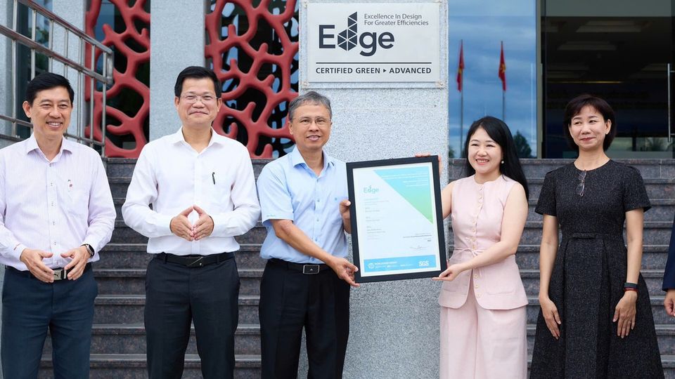 Khánh Hòa có trụ sở cơ quan cấp tỉnh đầu tiên đạt chứng nhận công trình xanh EDGE Advanced