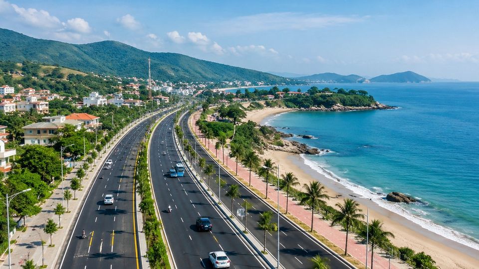 Việt Nam sắp có tuyến đường ven biển 6.000 tỷ đồng, mở ra trục kết nối biển với vùng Tây Nguyên