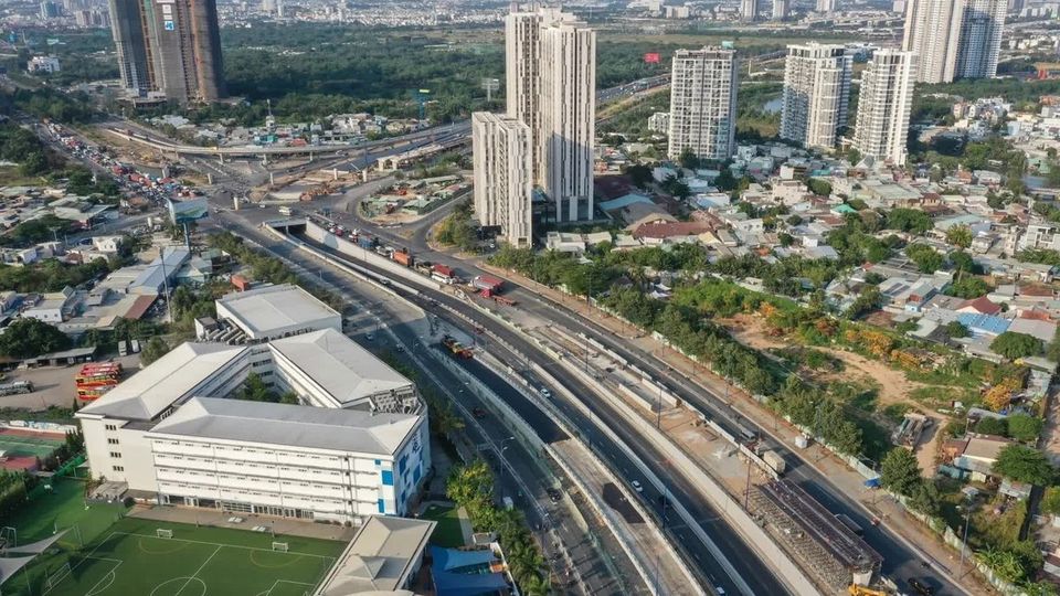 Nút giao 3 tầng lớn nhất TP. HCM có thay đổi lớn